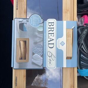 Gourmet Bread Box with Bamboo Lid